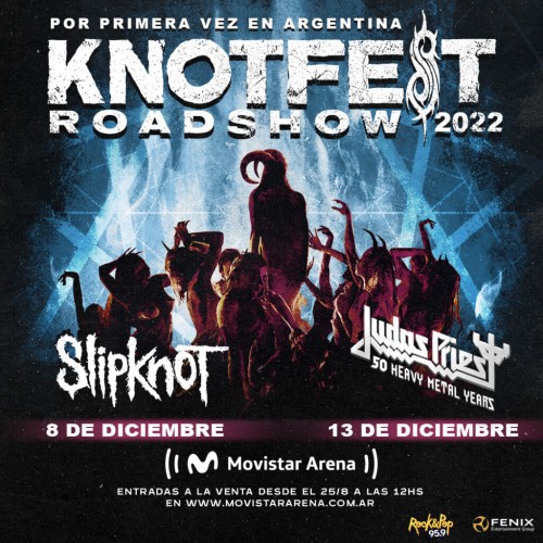 Noticias Knotfest + Judas Priest 8 y 13 Diciembre Noticias Knotfest + Judas Priest 8 y 13 Diciembre